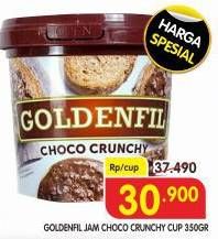 Promo Harga Goldenfil Selai Choco Crunchy 350 gr - Superindo