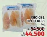 Promo Harga CHOICE L Fillet Ikan Beku 1000 gr - LotteMart