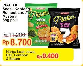 Promo Harga Piattos Snack Kentang Seaweed, Mystery 68 gr - Indomaret