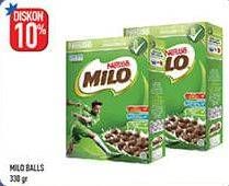 Promo Harga MILO Cereal Balls 330 gr - Hypermart