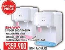 Promo Harga SHARP SWD-T40N | Water Dispenser PK, BL  - Hypermart