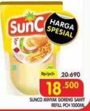 Promo Harga Sunco Minyak Goreng 1000 ml - Superindo
