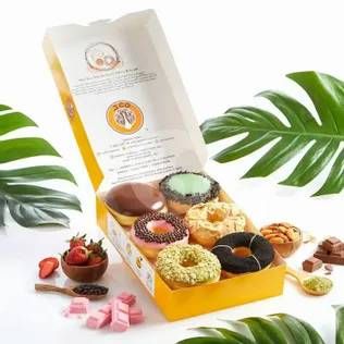 Promo Harga JCO DONUTS 1/2 DZN  - JCO