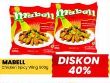 Promo Harga Mabell Spicy Wing 500 gr - Yogya