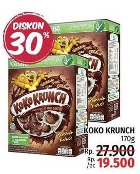 Promo Harga NESTLE KOKO KRUNCH Cereal 170 gr - LotteMart