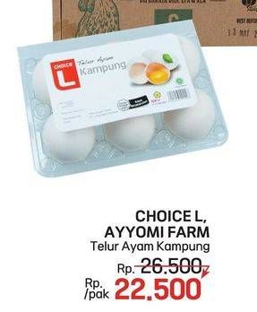 Choice L Telur Ayam Kampung