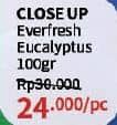 Promo Harga Close Up Pasta Gigi Everfresh Eucalyptus 100 gr - Guardian