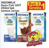 Promo Harga INDOMILK Susu UHT All Variants per 2 pcs 250 ml - Indomaret