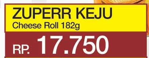 Promo Harga ZUPPER Cheese Roll 182 gr - Yogya