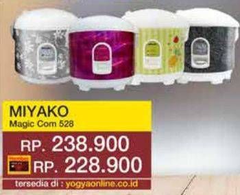 Promo Harga Miyako MCM 528 | Magic Com  - Yogya