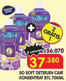 Sosoft Deterjen Cair
