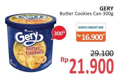 Promo Harga GERY Butter Cookies 300 gr - Alfamidi