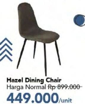 Promo Harga Dining Chair Hazel  - Carrefour