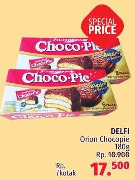Promo Harga DELFI Orion Choco Pie 180 gr - LotteMart