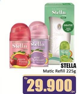 Promo Harga Stella Matic Refill 225 ml - Hari Hari