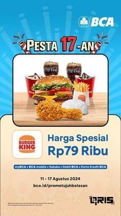 Promo Harga Pesta 17-an  - Burger King