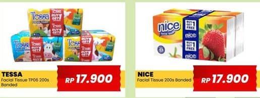 Promo Harga Nice/Tessa Facial Tissue  - Yogya