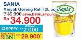 Promo Harga Sania Minyak Goreng 2000 ml - Indomaret