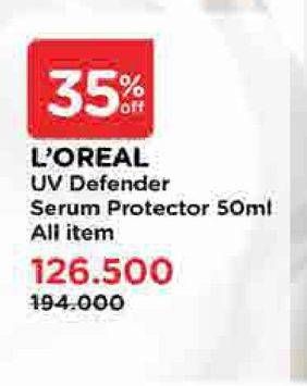 Promo Harga Loreal UV Defender All Variants 50 ml - Watsons