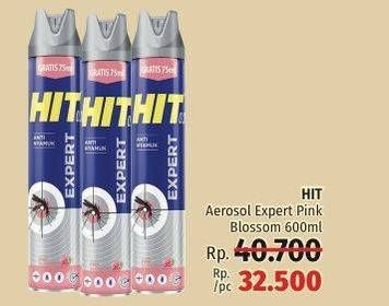 Promo Harga HIT Aerosol Expert Pink Blossom 600 ml - LotteMart