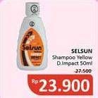 Promo Harga Selsun Shampoo Yellow Double Impact 50 ml - Alfamidi