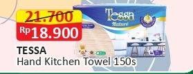 Promo Harga TESSA Kitchen Towel 150 pcs - Alfamart