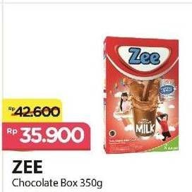 Promo Harga ZEE Susu Bubuk Swizz Chocolate 350 gr - Alfamart