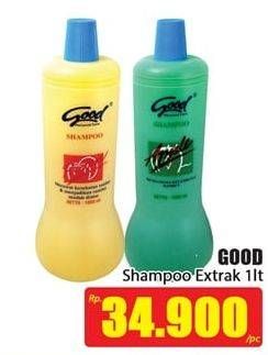 Promo Harga GOOD Shampoo Extrak 1 ltr - Hari Hari