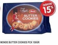 Promo Harga MONDE Butter Cookies 150 gr - Superindo