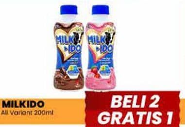 Promo Harga Milk Ido Susu Segar All Variants 200 ml - Yogya
