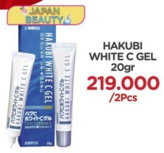 Promo Harga SATO Hakubi White C Gel per 2 pcs 20 gr - Watsons