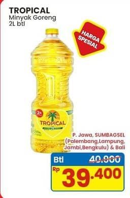 Promo Harga Tropical Minyak Goreng 1000 ml - Indomaret