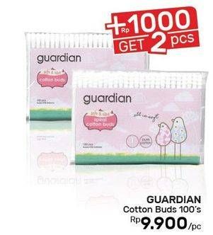 Promo Harga GUARDIAN Cotton Buds 100 pcs - Guardian