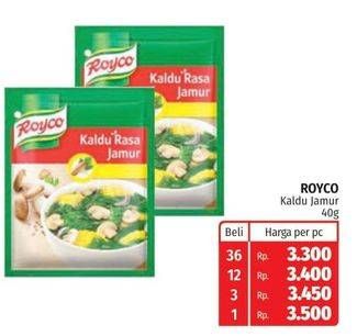 Promo Harga ROYCO Kaldu Rasa Jamur 40 gr - Lotte Grosir