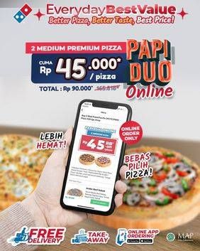 Promo Harga Dominos Premium Pizza  - Domino Pizza