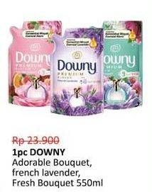 Promo Harga DOWNY Premium Parfum Adorable Bouquet, French Lavender, Fresh Bouquet 550 ml - Alfamidi