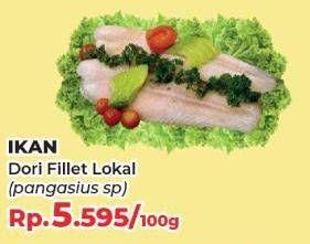 Promo Harga Fillet Ikan Dori Lokal per 100 gr - Yogya