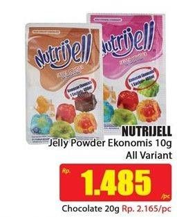 Promo Harga NUTRIJELL Jelly Powder All Variants 10 gr - Hari Hari