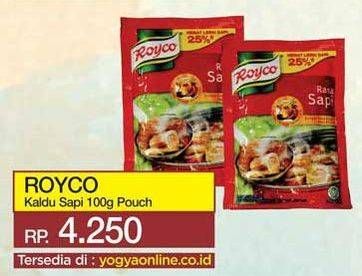 Promo Harga ROYCO Penyedap Rasa 100 gr - Yogya