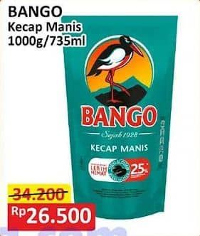 Promo Harga Bango Kecap Manis 735 ml - Alfamart
