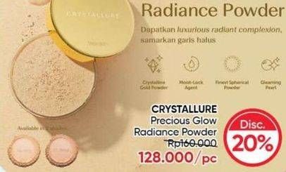 Promo Harga Wardah Crystallure Precious Glow Radiance Powder  - Guardian