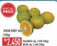 Promo Harga Jeruk Baby Java per 100 gr - Hypermart