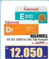 Halowell Vitamin D3 1000 IU