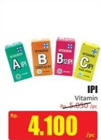 Promo Harga IPI Vitamin 45 pcs - Hari Hari