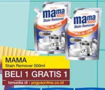 Promo Harga Mama Lemon Powerful Stain Remover 500 gr - Yogya