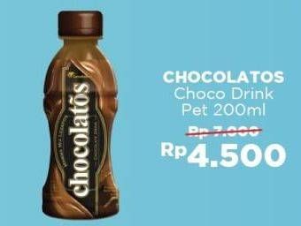 Promo Harga CHOCOLATOS Chocolate Ready To Drink 200 ml - Alfamart