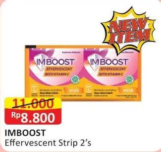 Promo Harga IMBOOST Effervescent with Vitamin C 2 pcs - Alfamart