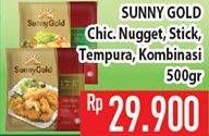 Promo Harga Sunny Gold Chicken Nugget, Stick, Tempura, Kombinasi  - Hypermart