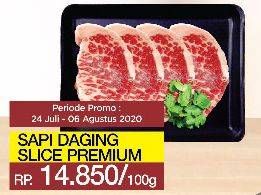 Promo Harga Daging Rendang Sapi Slice Premium per 100 gr - Yogya