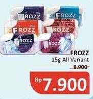 Promo Harga FROZZ Candy All Variants 15 gr - Alfamidi